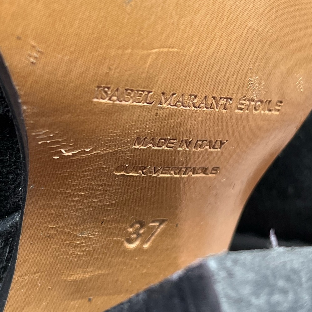 Isabel Marant suede boots size 37 - Picture 8 of 8